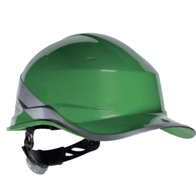 Casque de Sécurité Industriel avec Bande Réfléchissante - Vert