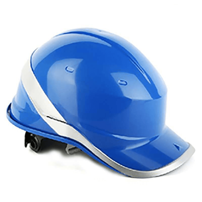 Casque de Sécurité Industriel Moderne Haute Visibilité - Bleu