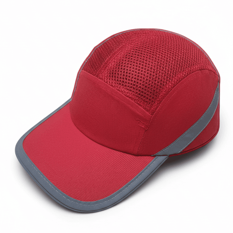 Casquette Anti-Heurt Rouge Sécurité Ventilée