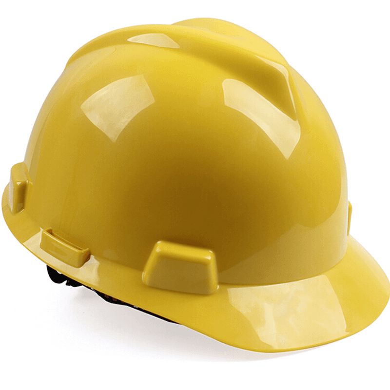 Casque de Chantier et de Sécurité - Jaune