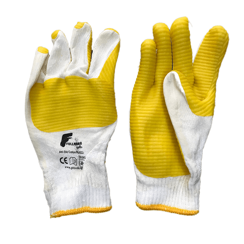 Gants de Travail Tricot Latex Jaune - Performance 3132X