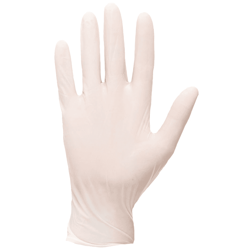 Gant Nitrile Jetable Blanc