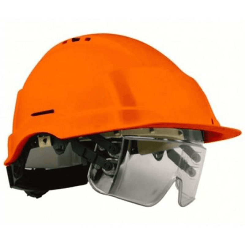 Casque de protection non aéré Iris avec visière