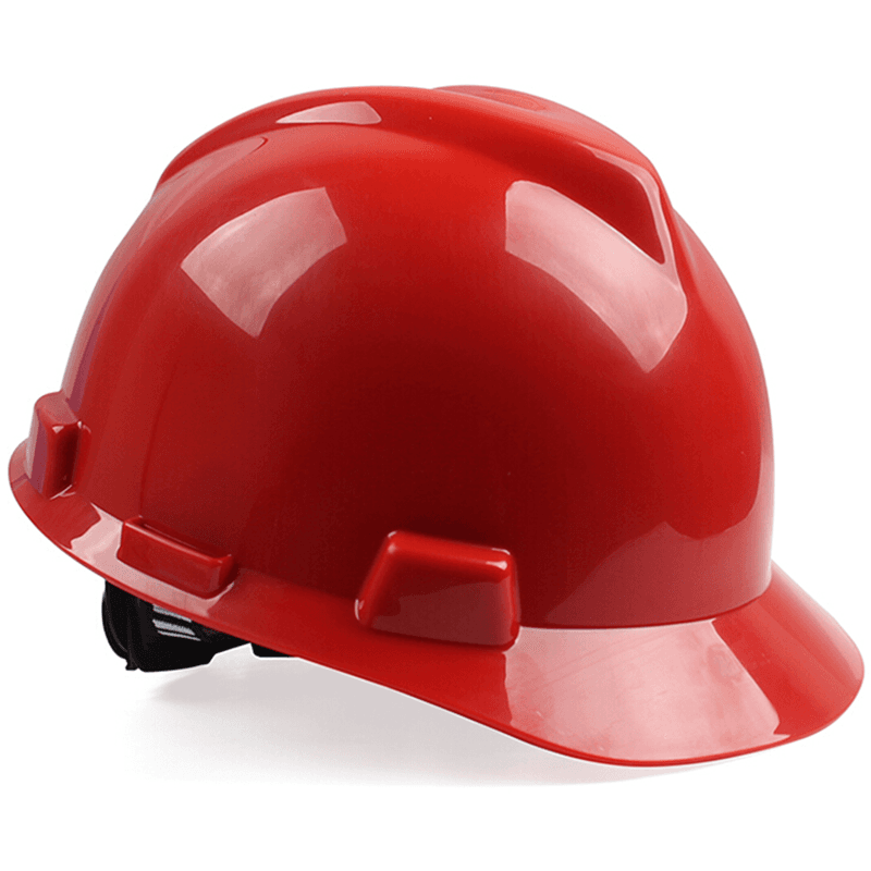 Casque de Chantier et de Sécurité - Rouge