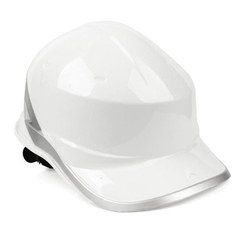 Casque de Sécurité Industriel Moderne - Blanc