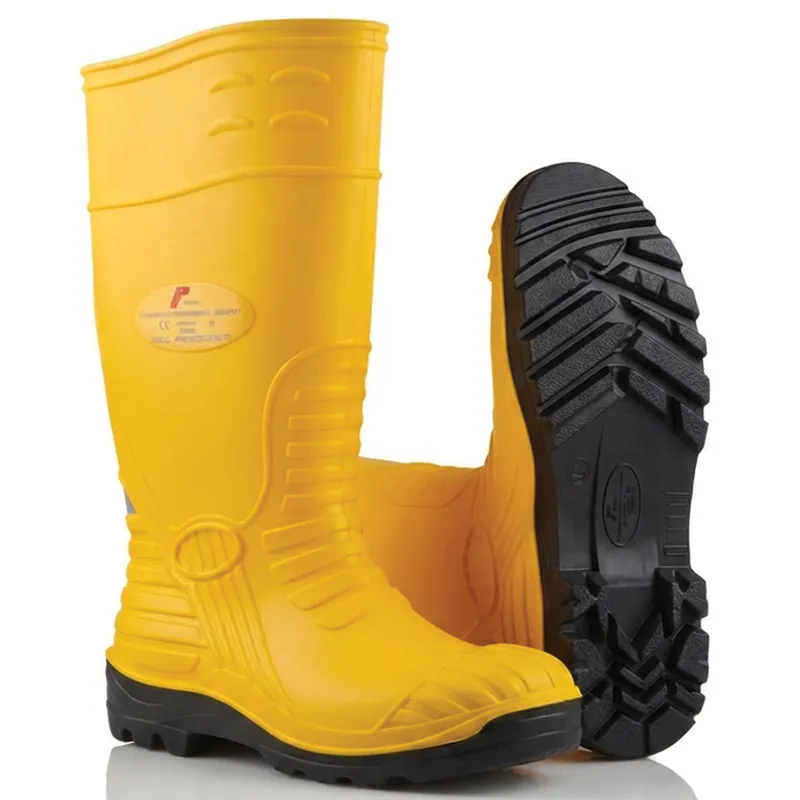 Bottes de sécurité PVC TRUCKER S5 – Jaune
