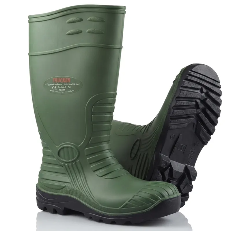 Bottes de sécurité PVC TRUCKER S5 – Vert